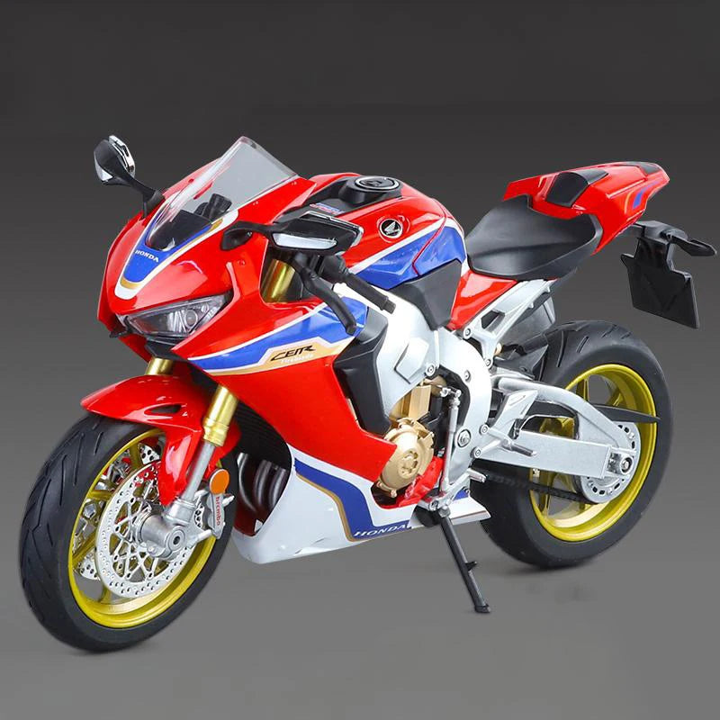 1:9 Honda CBR1000RR Alloy Die Cast Motorcycle Model Vehicle Collection Sound and Light Off Road Autocycle Toys Car