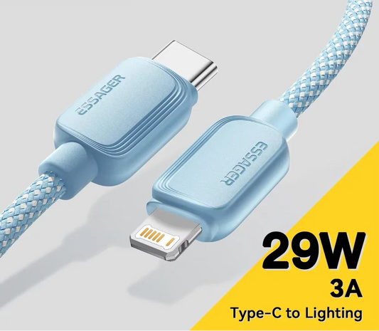 USB-C to Lightning Cable (PD 20W Fast Charging)