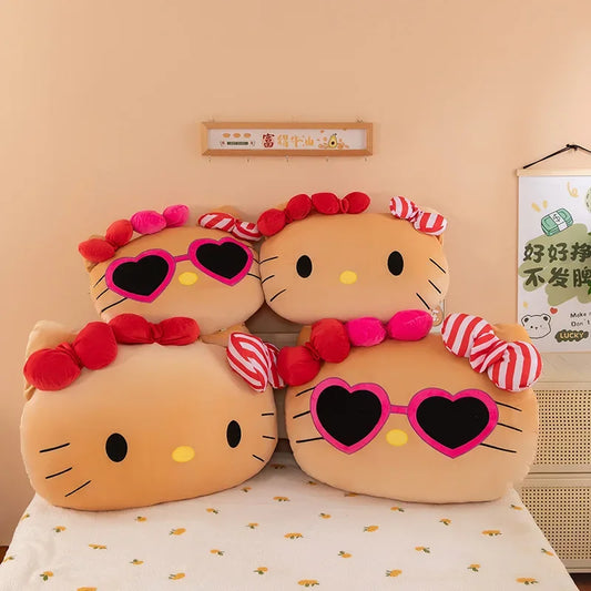 Black Cat Character Plush Stuffed Doll Pillow Toy