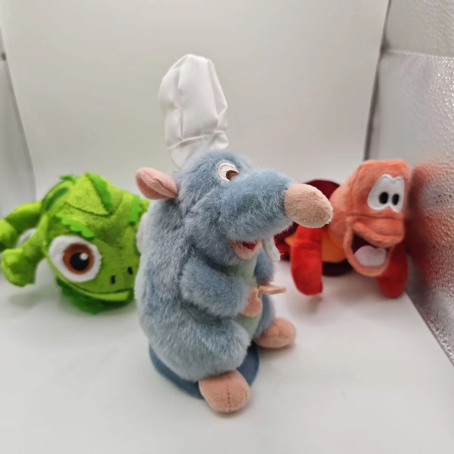 16cm Ratatouille Chameleon Plush Magnetic Sebastian Shoulder Plush Toy Kawaii Plush Stuffed Dolls Kids Birthday Gifts