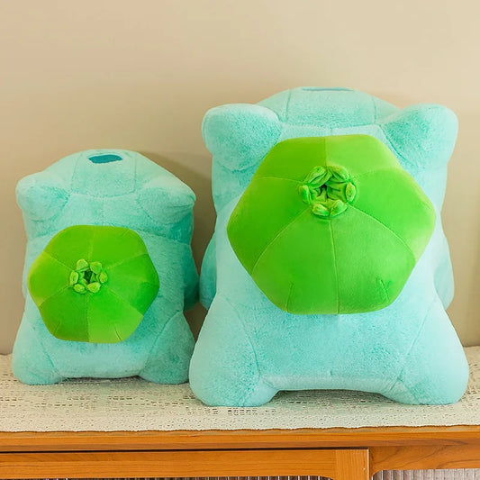 Bulbasaur Plush Stuffed Animal Soft Green Pillow
