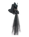 Steampunk Top Hat Headwear Gothic Vintage Head Gear Fedoras Headband for Party Adults Masquerade Halloween
