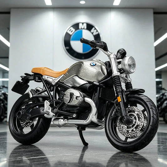 1 18 Scale BMW R Nine T Scrambler Diecast Motorcycle Model