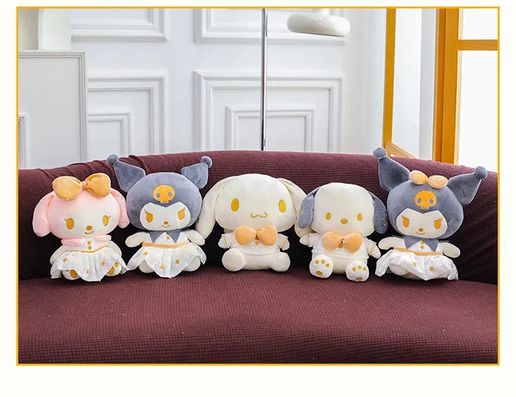 Cute Character Plush Stuffed Doll Cushion Toy
