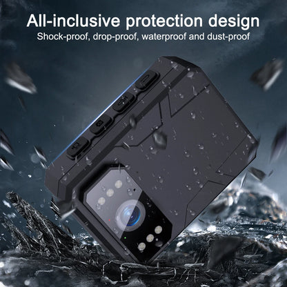 4K HD Mini Camera Police Recorder With Hd Ips Screen Hd Police Body Camera, Can Wear A Portable Body Camera