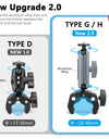 for GoPro 11 10 9 8 Motorcycle Accessories Holder Handlebar Mirror Mount Bike Bracket for DJI OSMO insta360 Action Camera