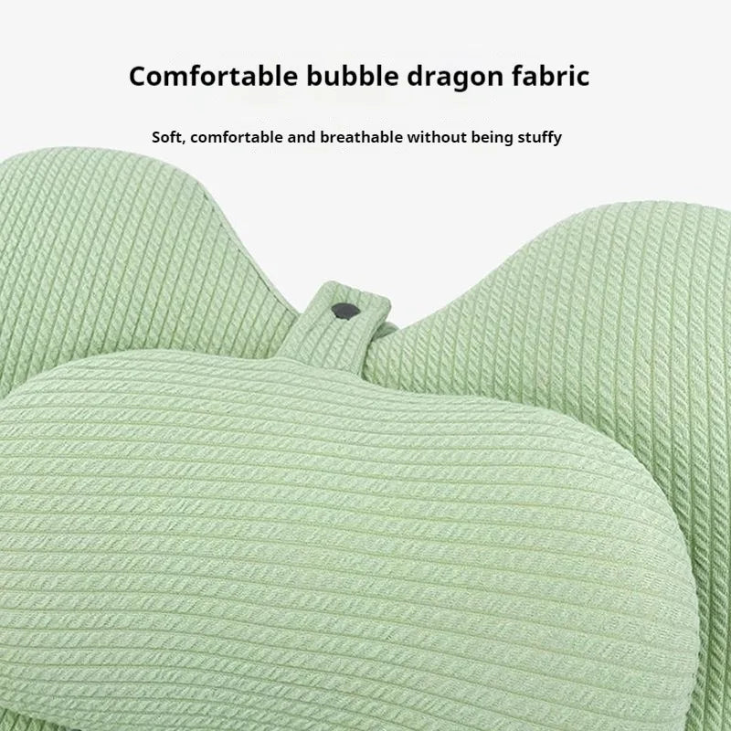 Face Down Pillow Home Massage Pillow Comfortable Ergonomic Bed Wedge Support Pillow Cushion with Neck Support for Sleeping