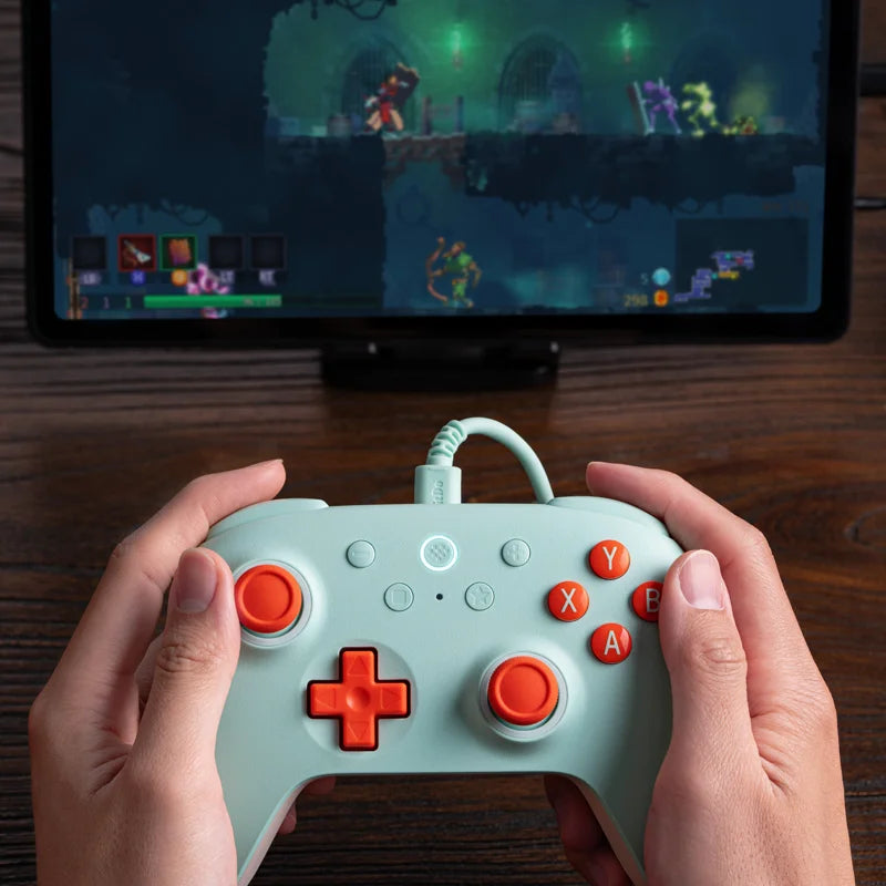 Wireless Gaming Controller with Hall Effect Joysticks and Triggers for PC and Android