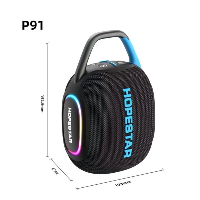 Waterproof Bluetooth Speaker Portable Wireless Outdoor Clip Speaker with TF Card Playback for Cycling Camping Clip5