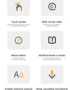 XIAOMI S18 MP4 Bluetooth Player 2.4 Inch Touch Screen Portable HiFi Stereo Music E-book Learning MP3 Walkman Built-in Speaker