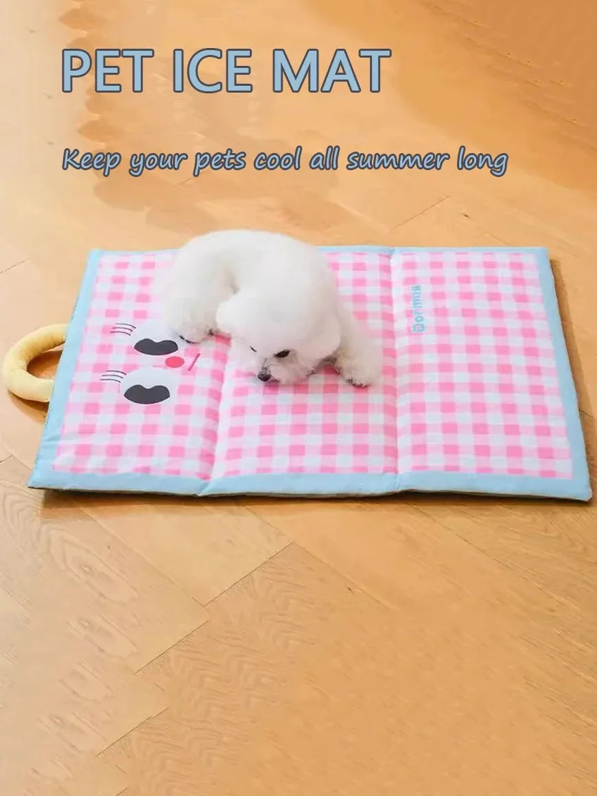Summer Cooling Pet Bed Mat for Dogs and Cats