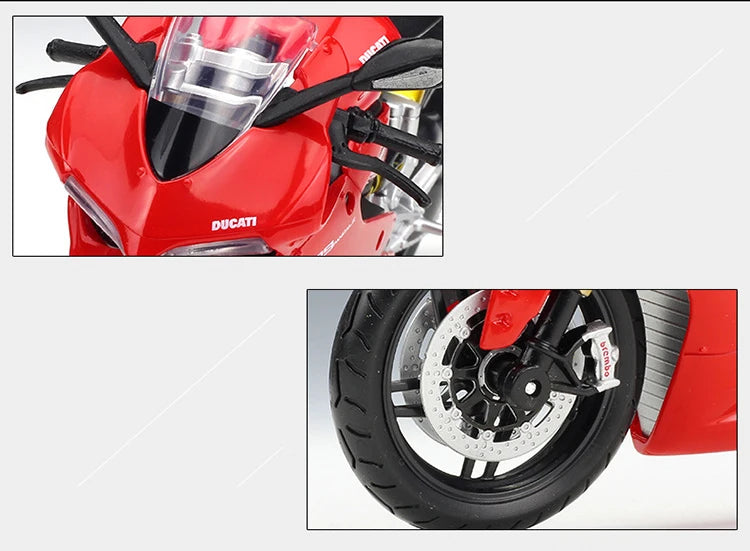 1 12 Scale Ducati 1199 Panigale Diecast Motorcycle Model