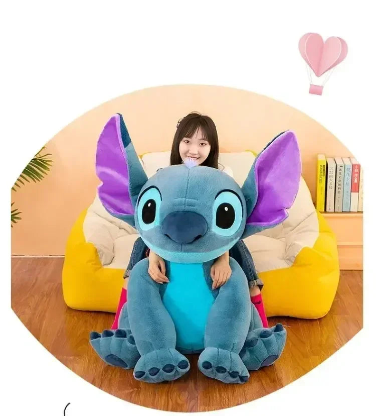 Plush Stuffed Doll 30cm-80cm Giant Size Cartoon Animal Couple Sleeping Pillow Soft Material Toy for Gift