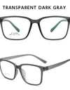 Ultralight 9g Flexible TR90 Optical Prescription Eyeglasses Frames For Men and Women Blue Light Blocking Reading