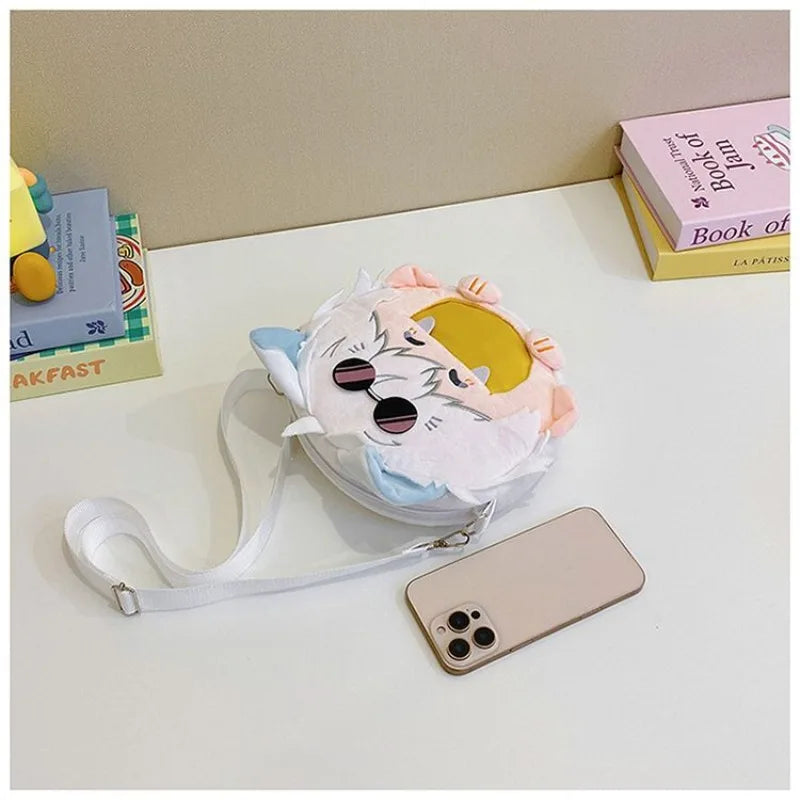 Anime Character Plush Itabag Backpack Soft Crossbody Bag