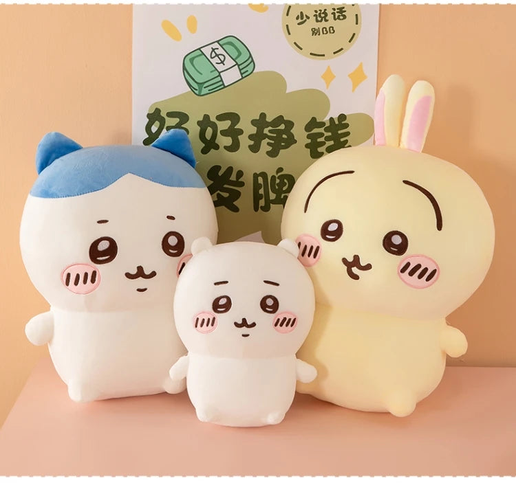 Cute Rabbit Bear Character Plush Toy Soft Pillow Cushion