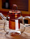 750ml Heat-Resistant High Borosilicate Glass Teapot With Tea Infuser Afternoon Tea Boiling Puer Flower Tea Pot Teaset Teaware