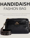 Leather Casual Handbags Solid Color Tote Bags Female Large Capacity Shoulder Bags