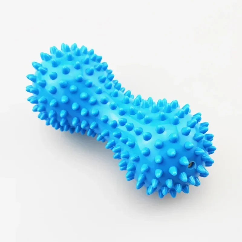 1Pc Peanut Massage Ball SHedgehog Sensory Training Grip Ball Muscle Pain Stress Sensory Ball Foot Muscle Massager Relaxation