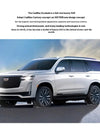 Diecast 1:32 Cadillac Escalade SUV Alloy Model Sound And Light Pull Back Toy Accessories For The Car Birthday Present For Boys
