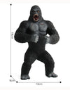 King Kong Gorilla Action Toys Figures Orangutan Cartoon Figurines Collection Model Big Chimpanzee Animal Dolls Boy Children Gift