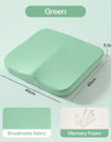 Ergonomic Memory Foam Office Cushion Anti Hemorrhoid Cushion Chair Cushion Tailbone Pillow Car Office Seat Cushion