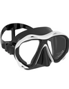 Adult silicone diving glasses professional snorkeling HD swimming tempered glass large frame mask