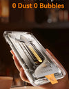 3/2/1PCS HD Tempered Glass for iPhone 16 15 14 13 12  Pro Max Screen Protector HD Glass Quick Install Glass for iPhone