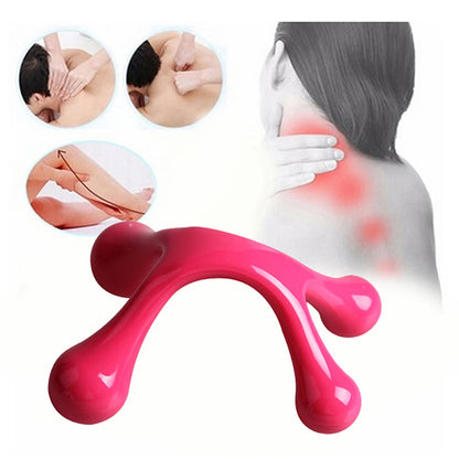 Useful 4 Balls Mini Manual Massager Arm Back Leg Head Foot Acupuncture Point Massager Tools Relaxation Eliminate Oedema Fat