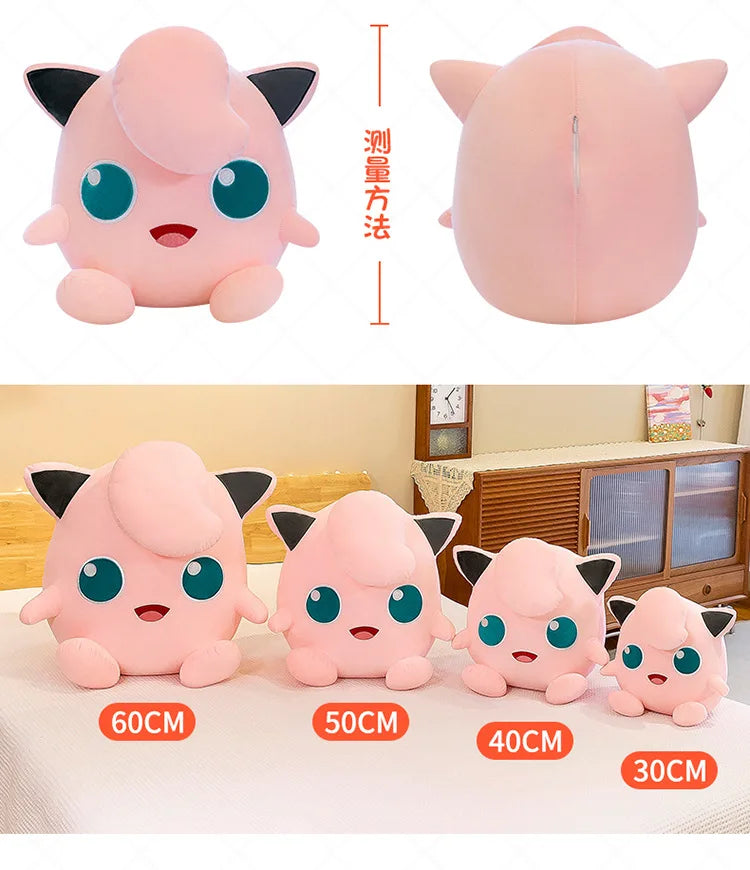 Pink Jigglypuff Plush Stuffed Animal Soft Pillow