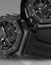 Couple Wristwatches Silicone Strap Sport Fashion Chronograph Waterproof  Clock Quartz Watch for Men Women
