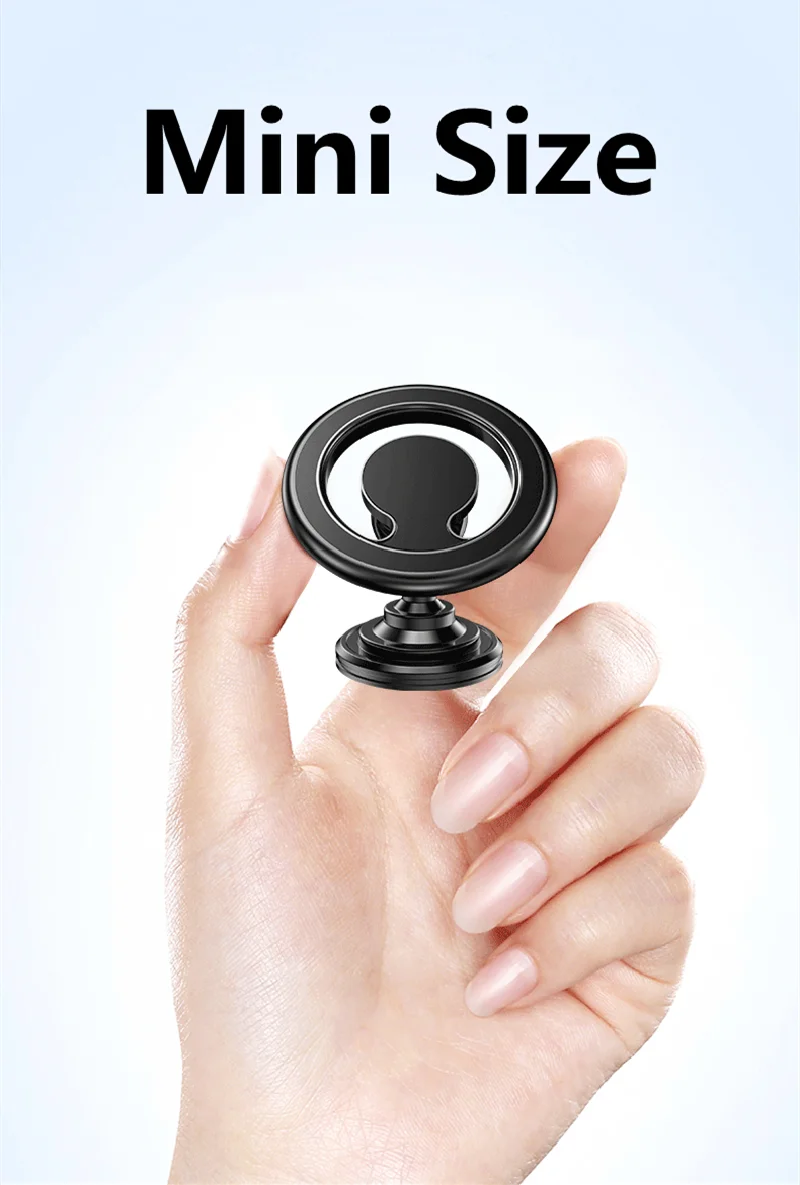 Car Phone Holder Stand Car Mount Support Mobile Bracket in Car For Macsafe iPhone 15 14 13 12 Samsung Xiaomi