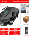 Z16 PRO RC Drone with Dual Cameras 2.4G WiFi Foldable Quadcopter Infrared Obstacle Avoidance RC Helicopter Toy