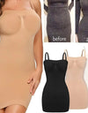 Strapless Shapewear Slip for Women Seamless Underdress Tummy Control Full Slips Corset Butt Lifter