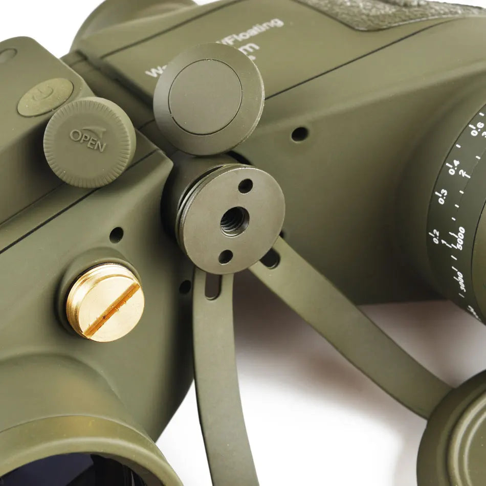 Binoculars 10x50 Professional Powerful Telescope Marine Waterproof With Compass Rangefinder Hunting Hiking Camping Navigation