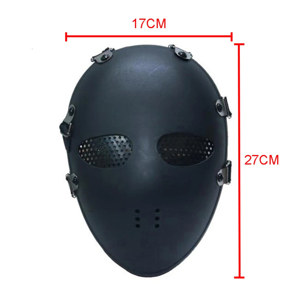 Airsoft Masks Classic Style Tactical Paintball BB  Shooting Full Face Protective Mask Army Wargame Field Hunting Accessories