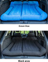 Portable Dual-Use Inflatable Bed For Car Travel Off-Road SUV Rear Seat Flocking Multi-Functional Comfortable Mattress
