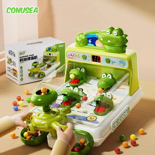 Electric Crocodile Pinball Table – Puzzle & Party Game for Boys & Girls