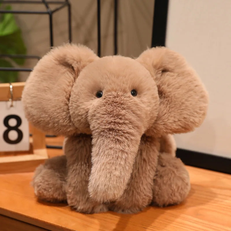 Soft Elephant Plush Stuffed Animal Pillow