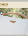 Outdoor Chair Camping Folding Portable Backrest Chair Camping Leisure Faux Wood Armrest Fishing Garden Chair
