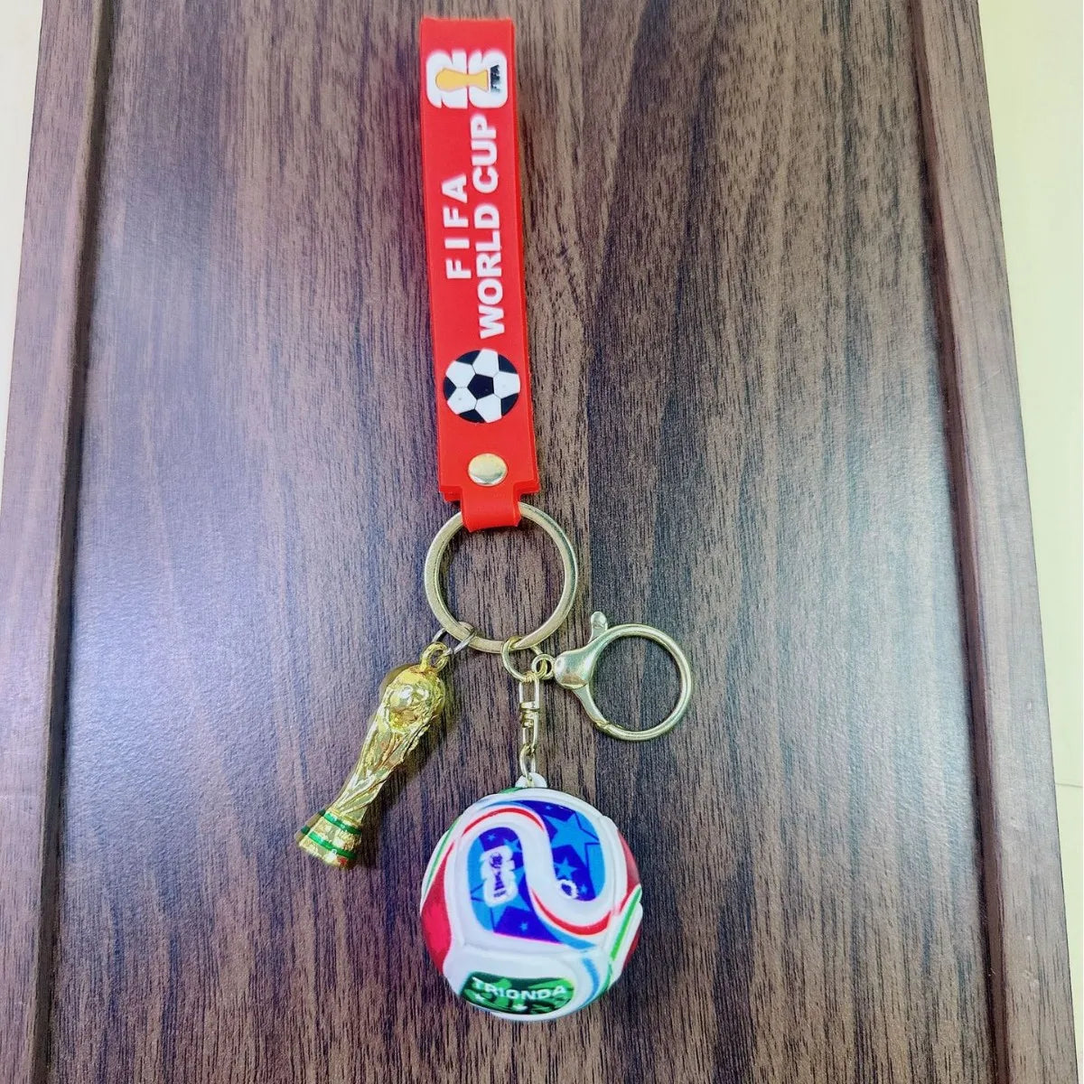 2026 Football Trophy Keychain Soccer Fan Collectible Bag Charm