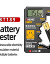 Button Cell Battery Tester 9V N D C AA AAA Universal Household LCD Display Battery Tester Power Bank Detectors Tools