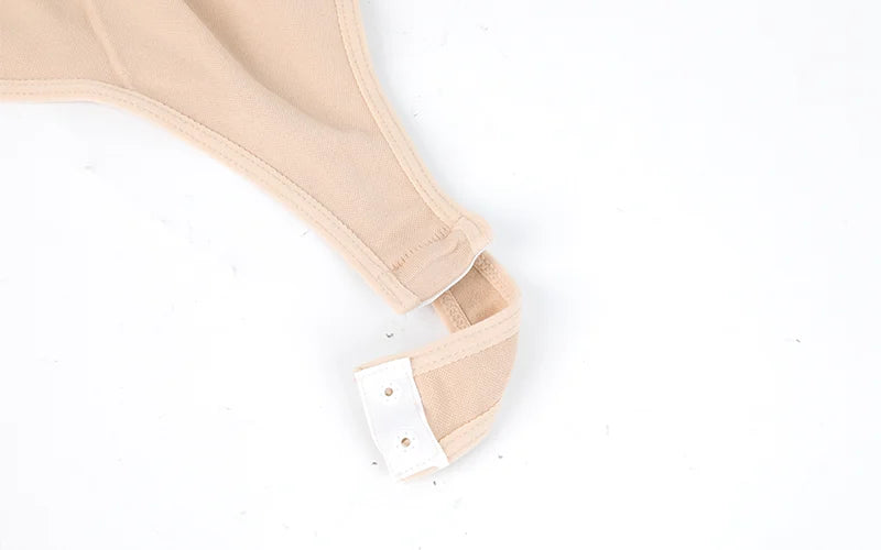 Deep V-Neck Backless Bodysuit Shapewear – Push Up Thong Body Shaper