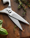 Kitchen Scissors One Piece 3Cr13 Stainless Forged Steel Kitchen Powerful  Multi-Function Chicken Bone Kitchen Shears