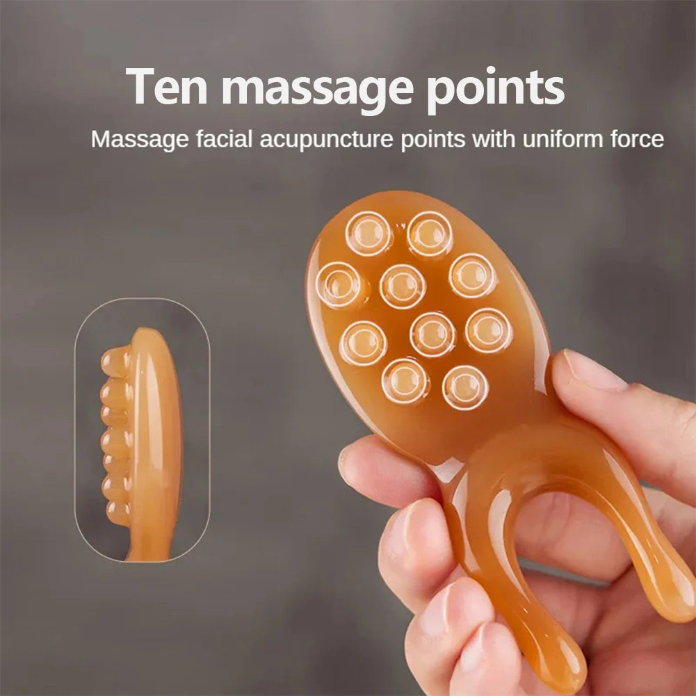 1PC Nose Scraper Beauty Nose Artifact Facial Massage Nose Bridge Lifting Stick Clip Clear Scraping Sha Board