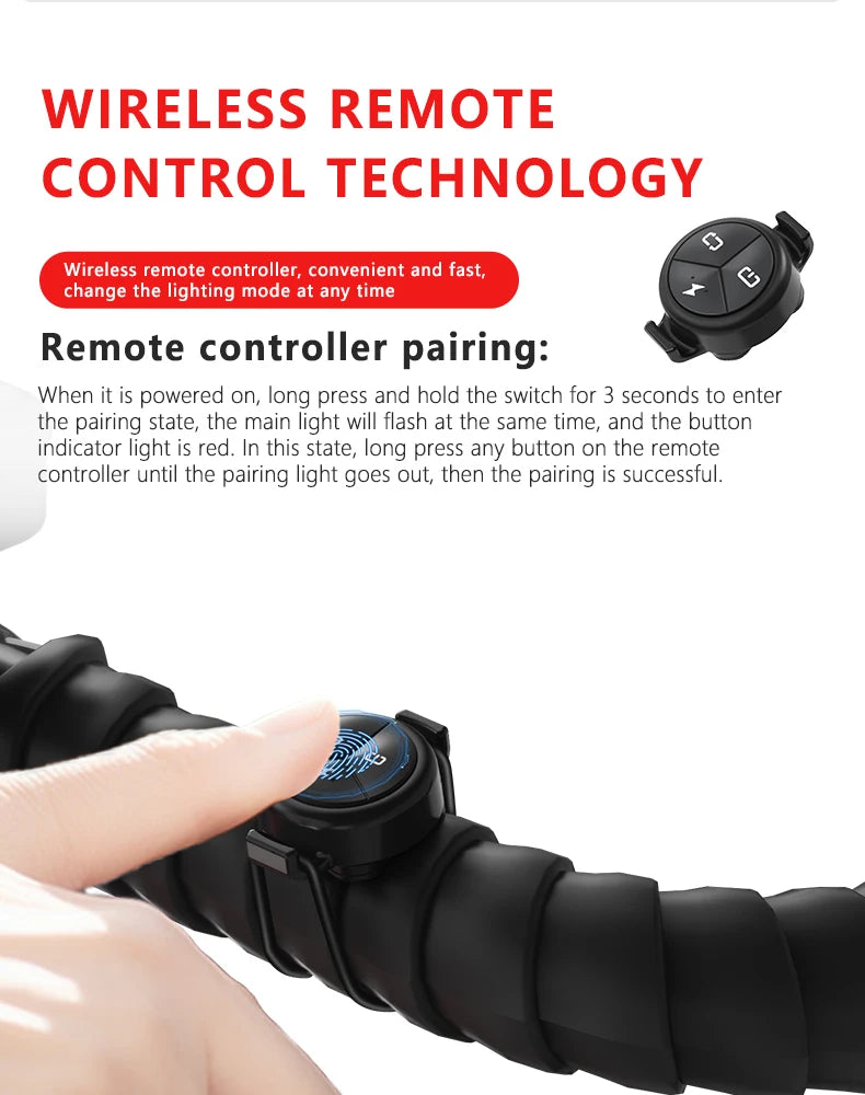 CL1600LM Bicycle Light 5000mAh Bike Light IPX6 Flashlight Aluminum Front Lamp Type-C Charging MTB Road Cycling Headlights