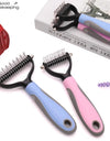 Pets Fur Knot Cutter Dog Grooming Shedding Tools Pet Cat Hair Removal Comb Brush Double sided Pet Products Suppliers