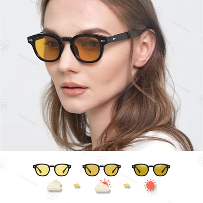 Sunglasses Polarized Photochromic Glasses For Men Women Fashion Anti-Glare Travel Eyewear