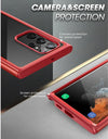 For Samsung Galaxy S22 Ultra Case 6.8 inch (2022) UB Edge Pro Slim Frame Clear Back Case with Built-in Screen Protector