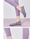 Indoor Fitness Non-slip Soft-soled Yoga Shoes Women's Rope Jumping Mute Stretching Pilates Training Shoes